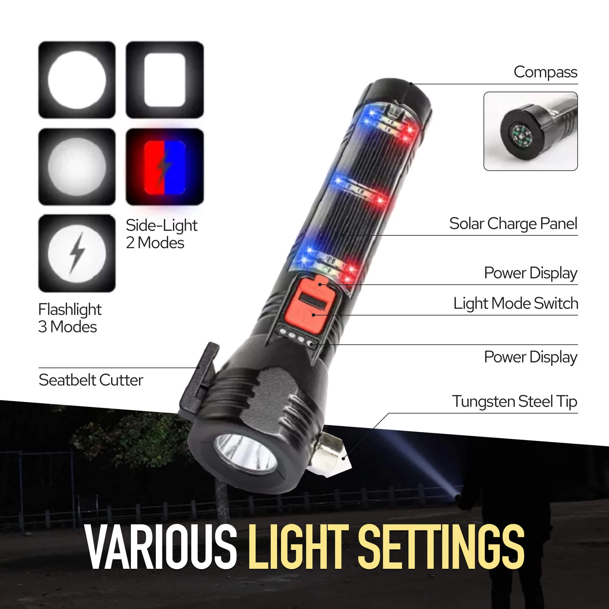 Multifunctional Flashlight - Image 3